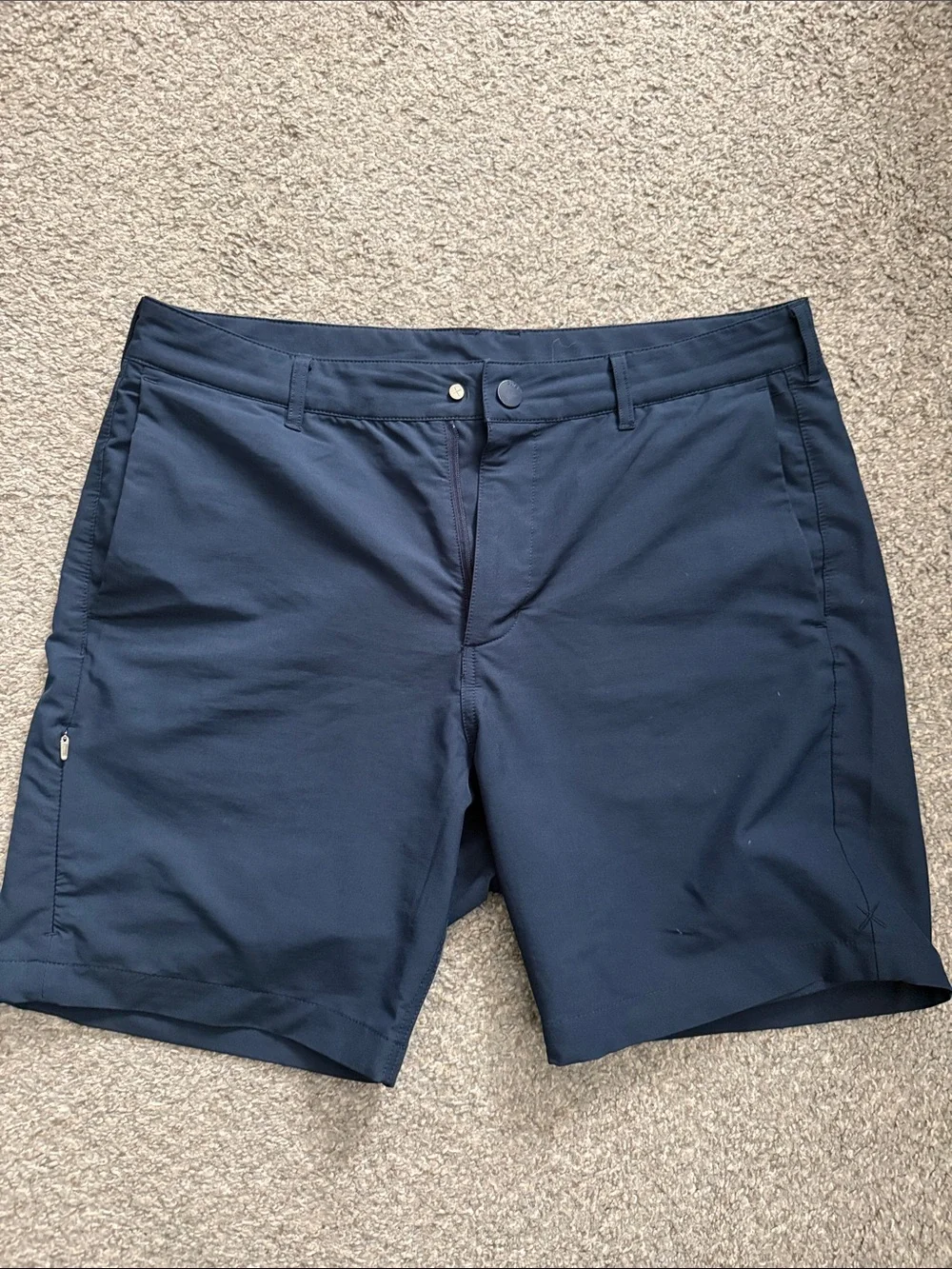 Cuts Clothing Navy Hybrid Shorts